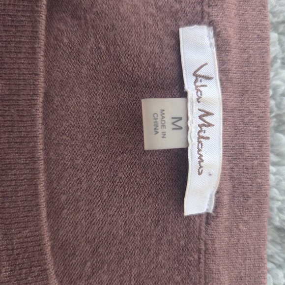 Milano Mauve Knit Top - Picture 2 of 4